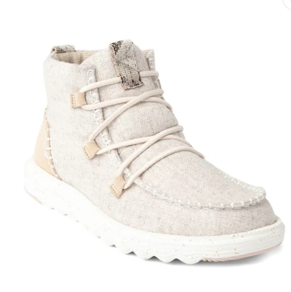 Reyes Hey Dude Winter Shoes HEYDUDE Reyes Suede Women's Comfort